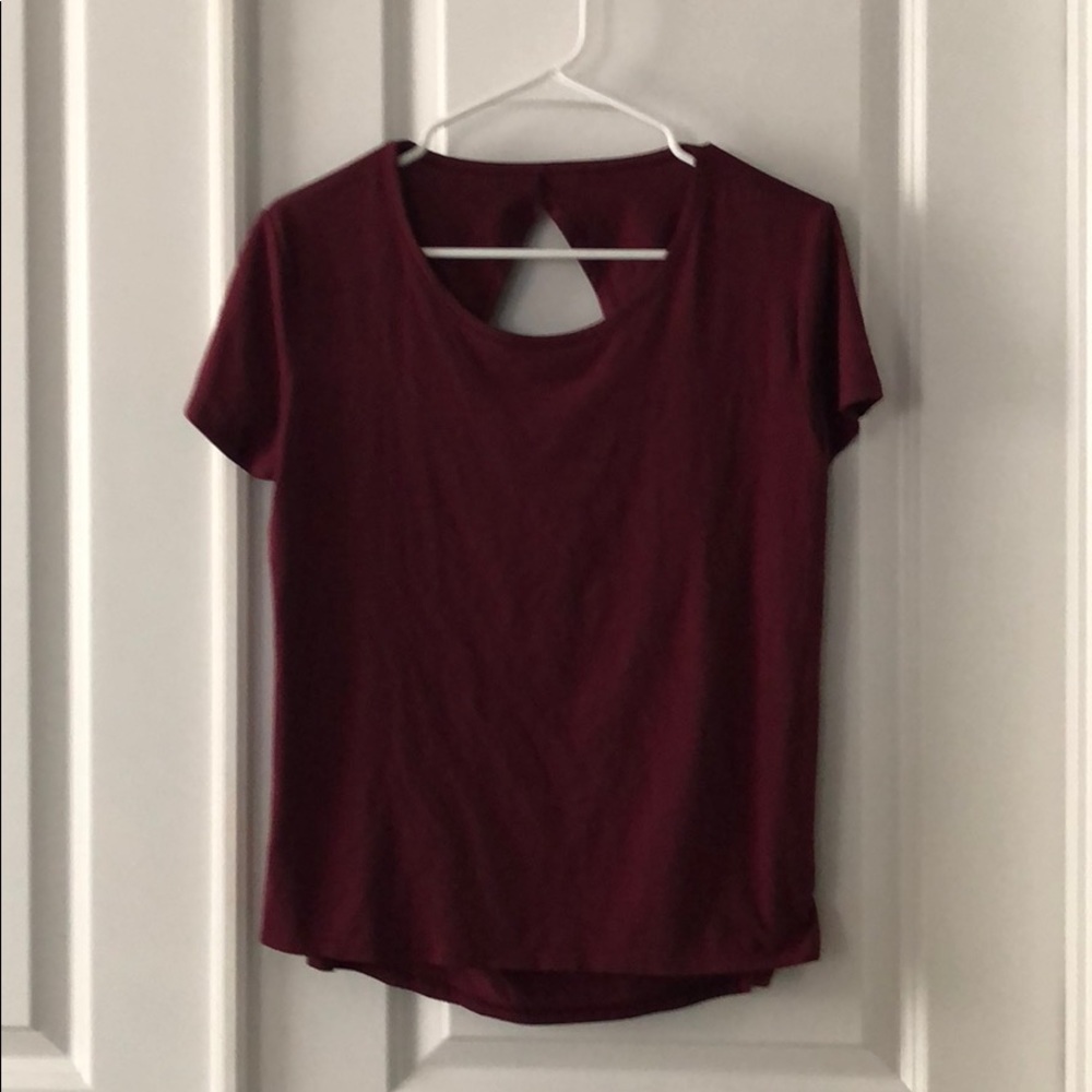 Champion Cut Out Back Workout Tee